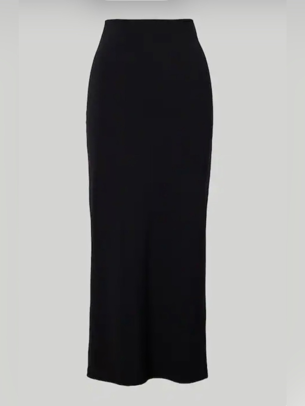Dynamite Black Maxi Straight Skirt